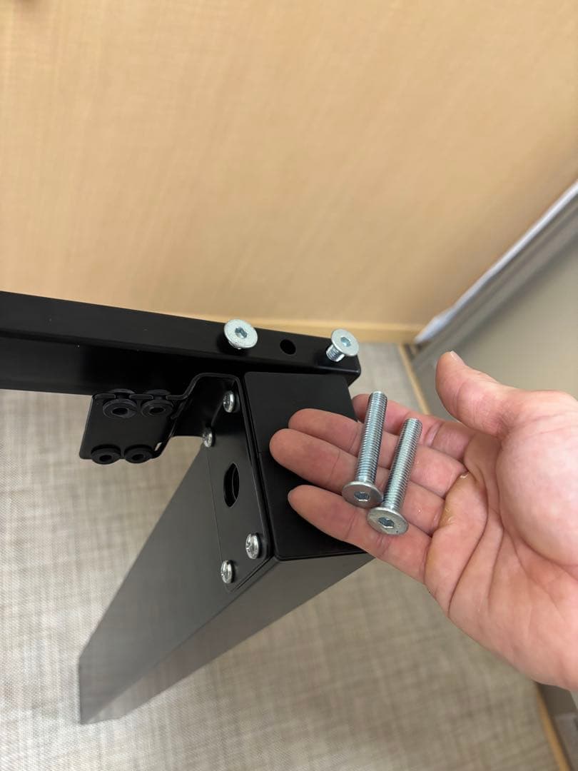 FlexiSpot(フレキシスポット) EF1 脚フレーム 黒