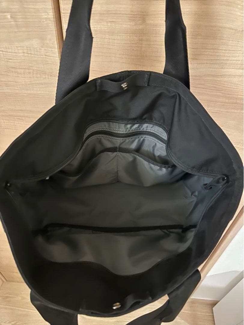 BRIEFING ブラック トートバッグ