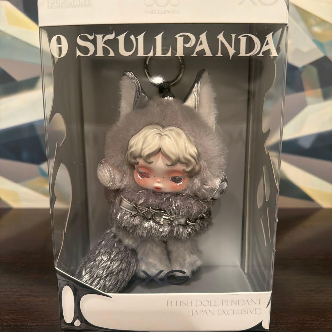 正規品】SKULLPANDA XG コラボ ぬいぐるみペンダントスカルパンダ