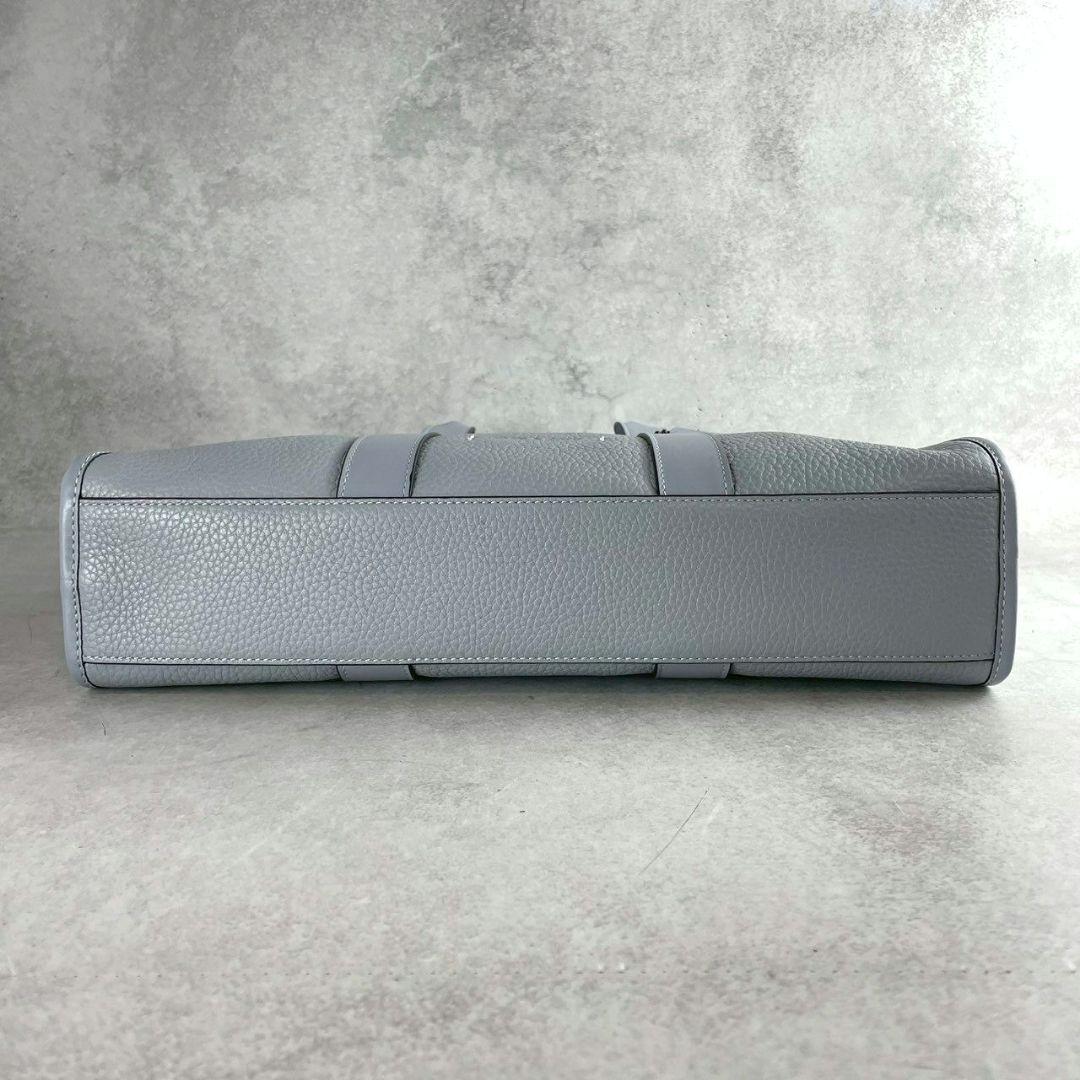 タグ付新品 ゴッサム 2way ポートフォリオ ビジネス A4可 レザー グレー