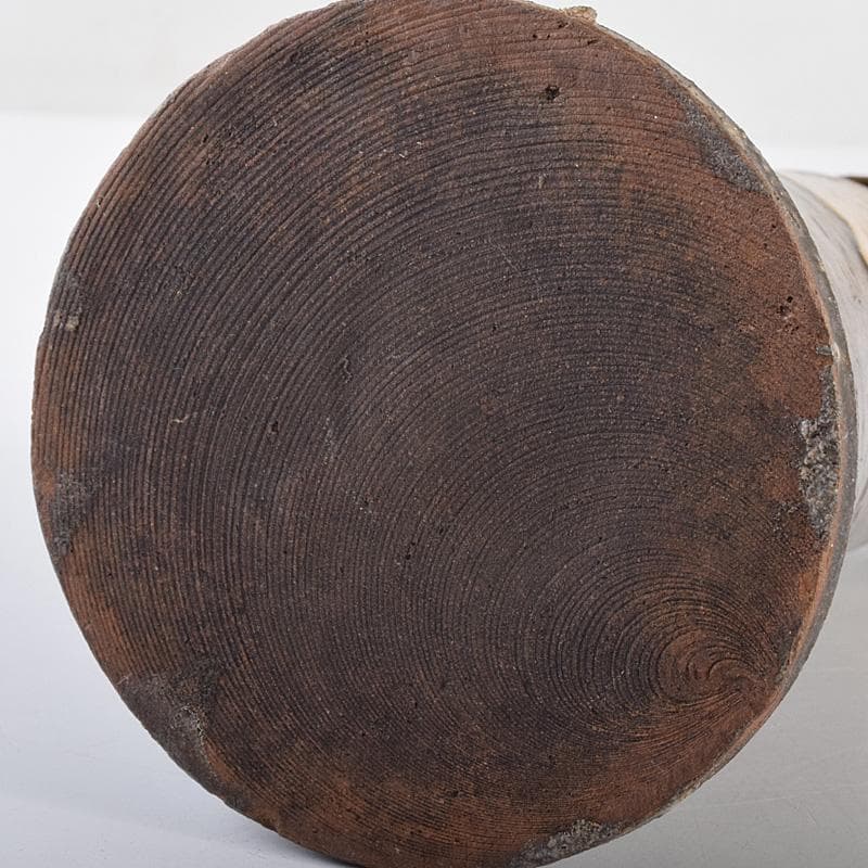 瀬戸焼 古瀬戸 織部 筒瓶 花瓶 時代箱 V R7607