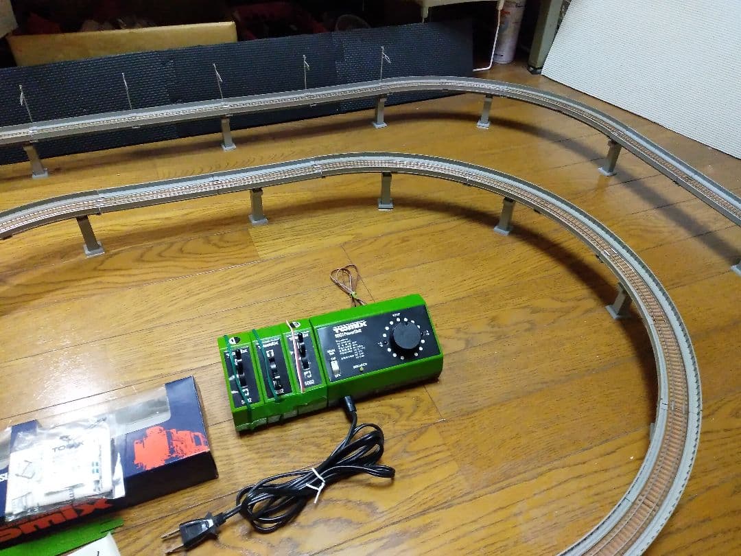 Nゲージ.TOMiX、高架レール.レイアウト、一式