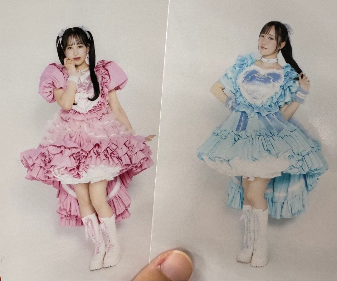 こしゃ アイドル写真 2枚セット