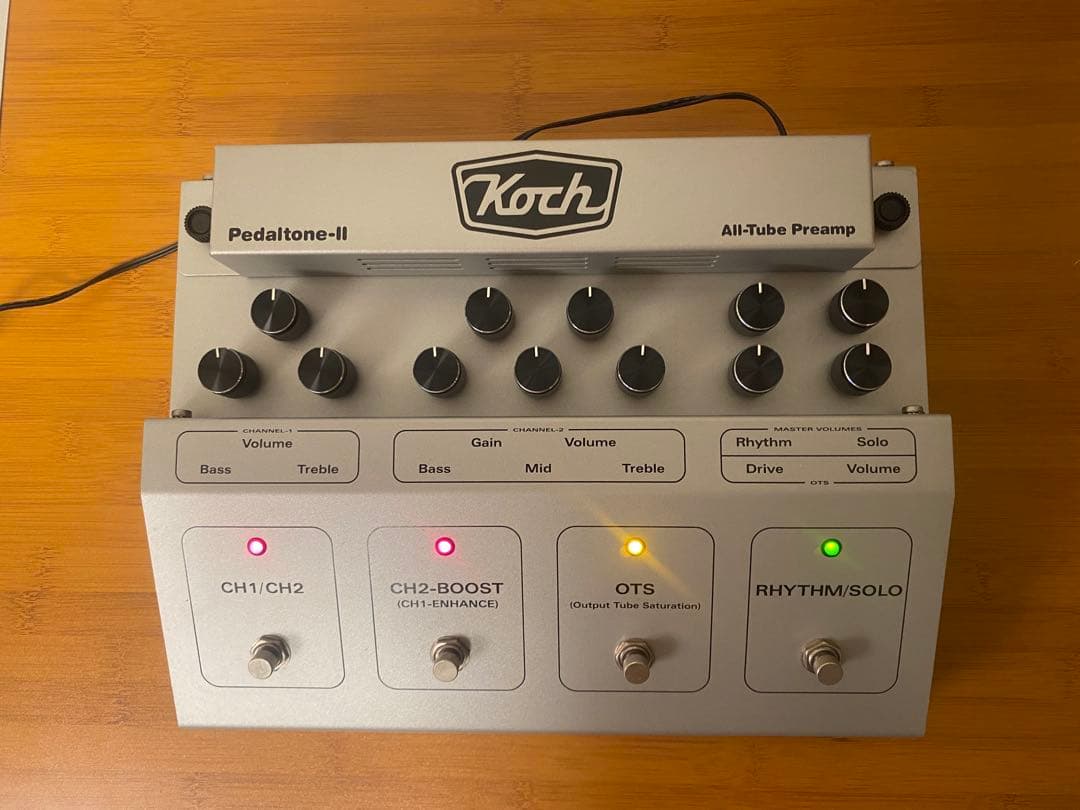 Koch Pedaltone-II オールチューブプリアンプ