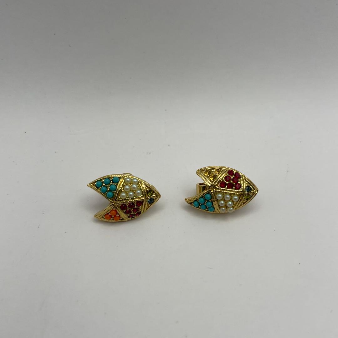 ドーラン　マルチカラー　カラーストーン　ゴールド　アクセサリー　セット