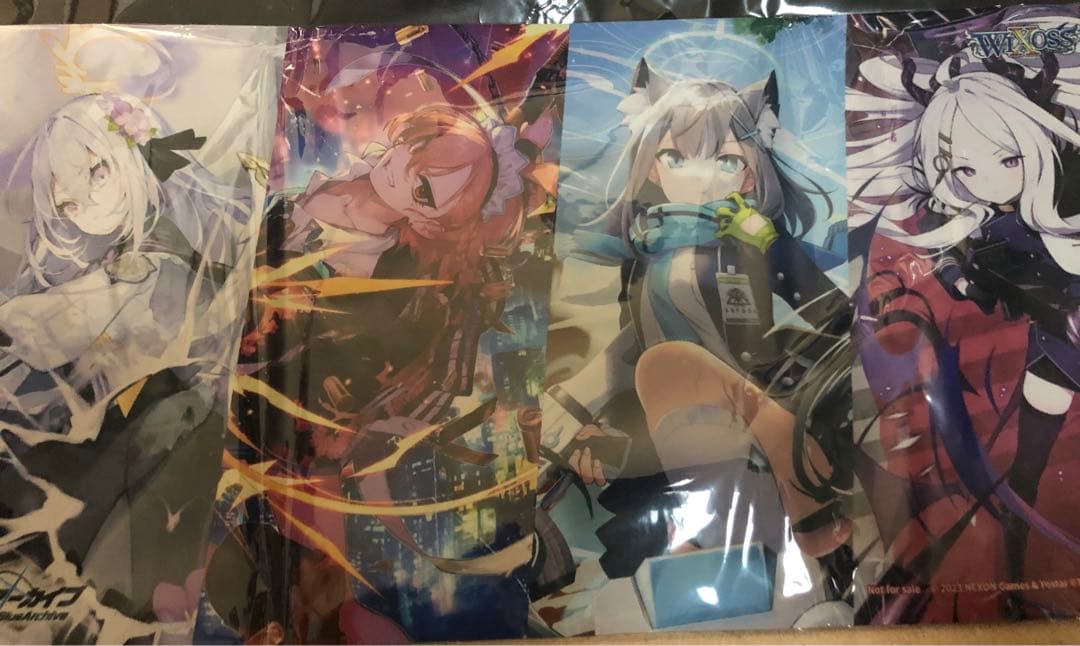 wixoss ウィクロス ブルーアーカイブ優勝プレイマット