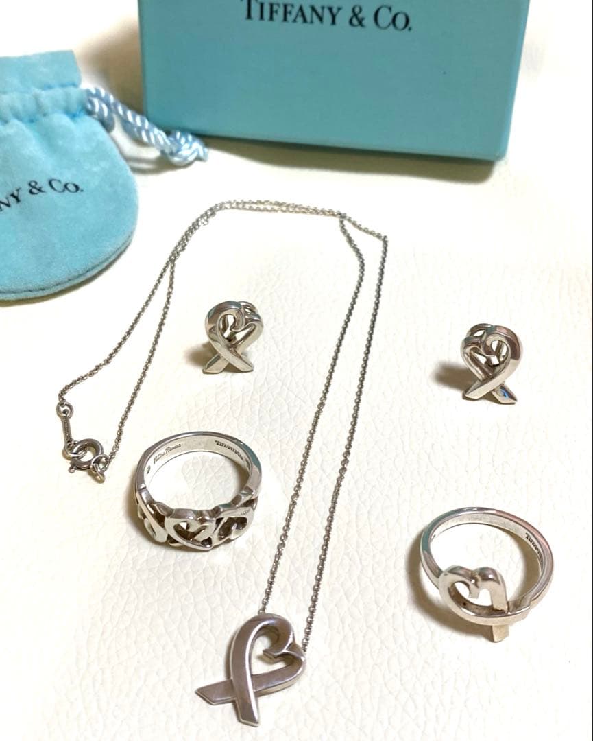 ティファニー パロマピカソ トリプルラビングハート リング SV925 指輪