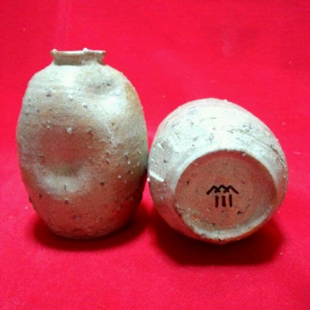 A35　手捻り　徳利　2個