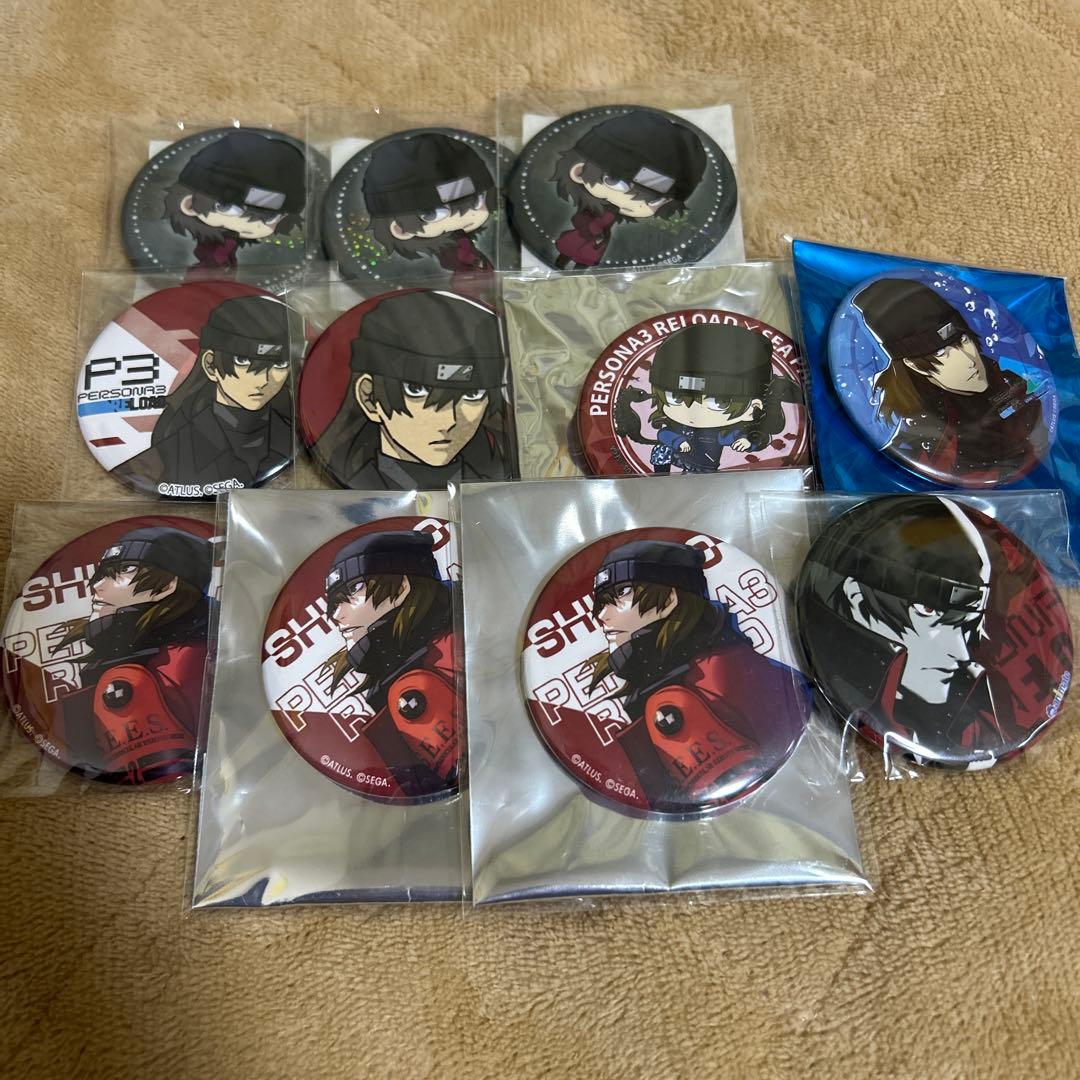 ペルソナ3 リロード 荒垣真次郎 缶バッジ - メルカリ