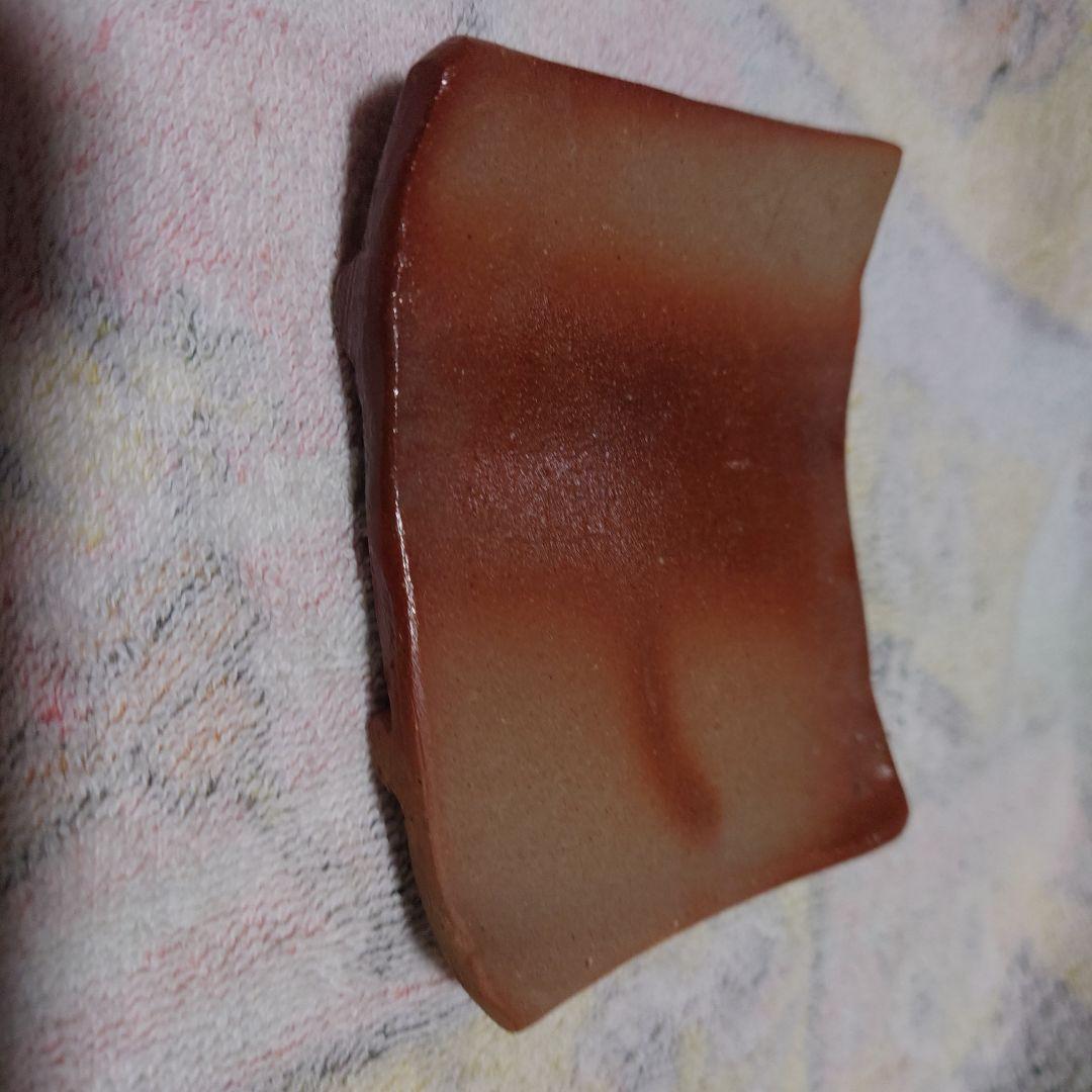 自作の備前焼き トカゲと小さな台座 自作の備前焼き トカゲと小さな台座