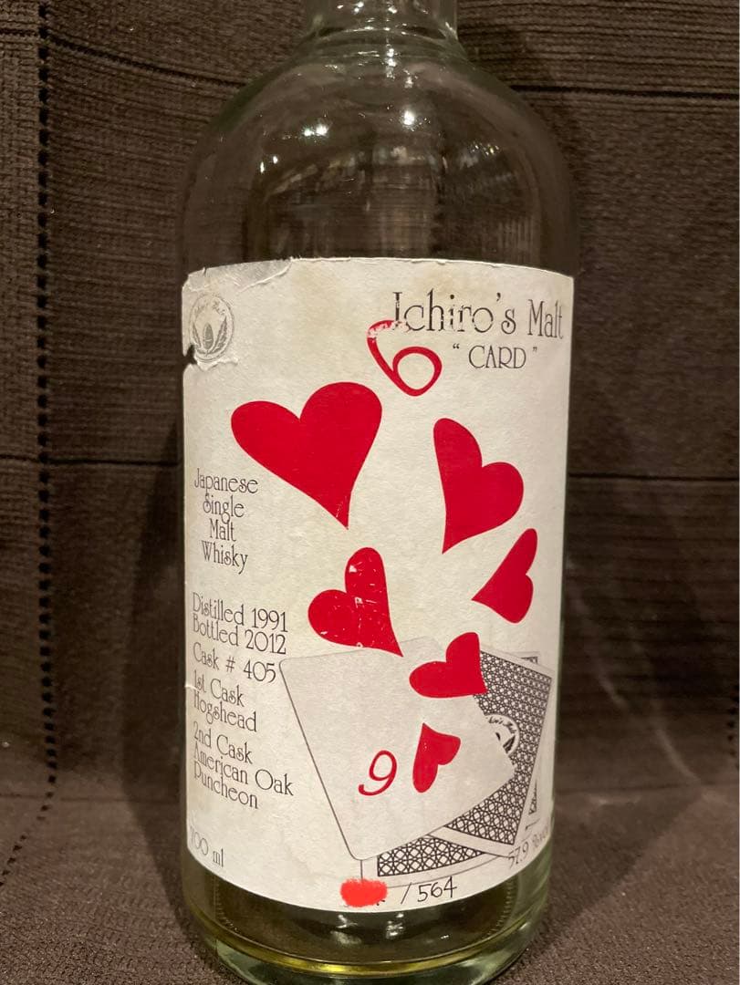 イチローズモルト カードシリーズ6 空瓶 Ichiro's Malt CARD