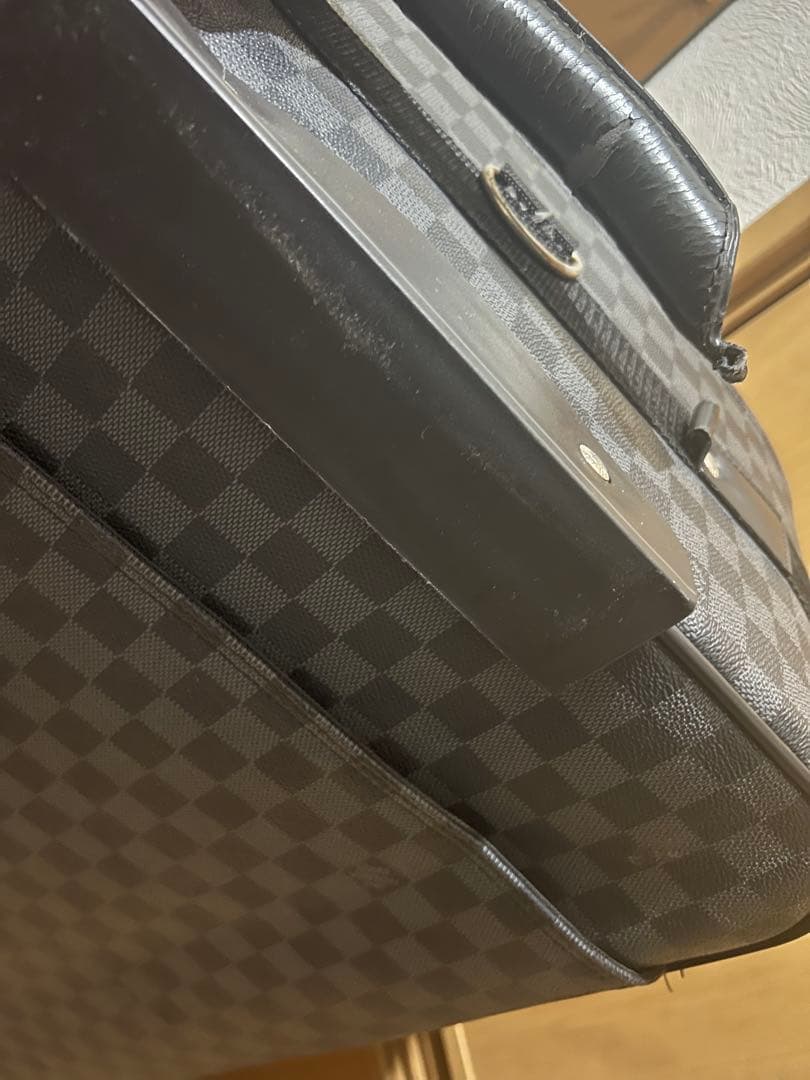 引渡し可能！】Louis Vuitton 黒キャリーケース【要メンテナンス