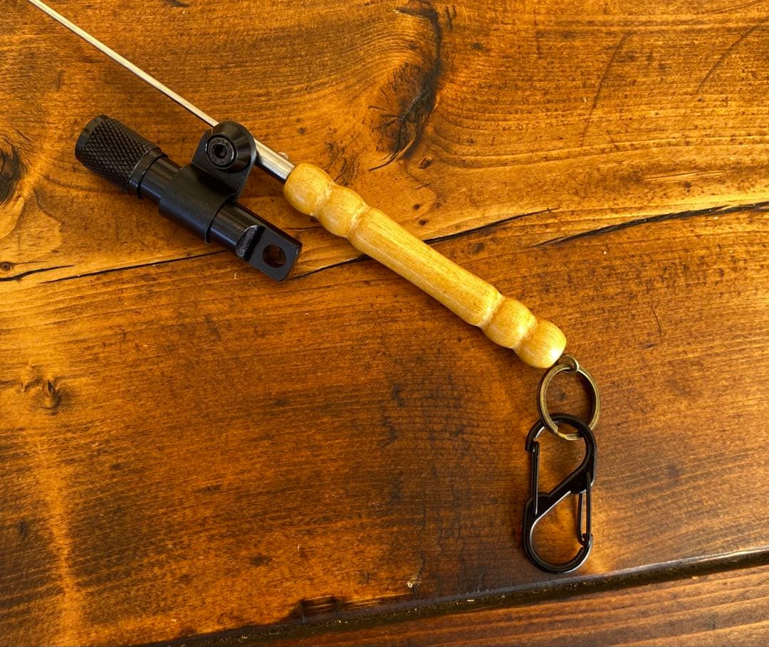 クワガタ採集セット オリジナル掻き出し棒 デジタルノギス 採集ケース