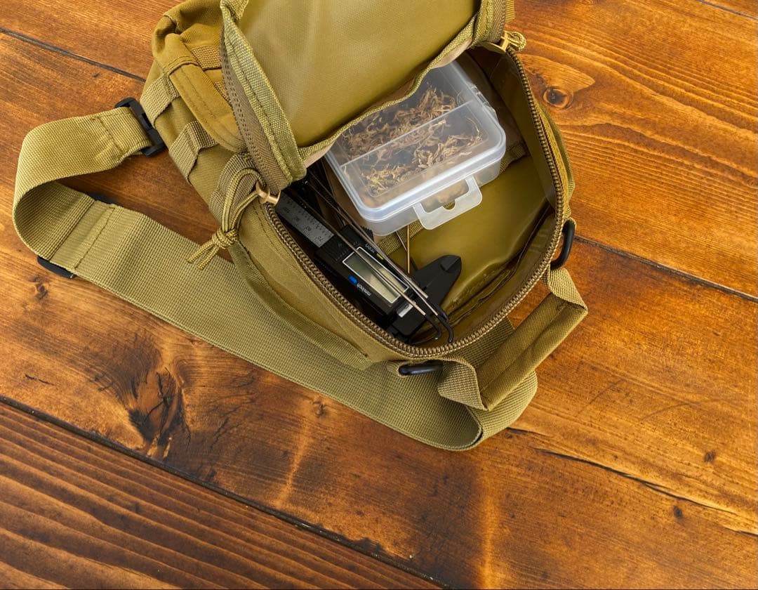 クワガタ採集セット オリジナル掻き出し棒 デジタルノギス 採集ケース