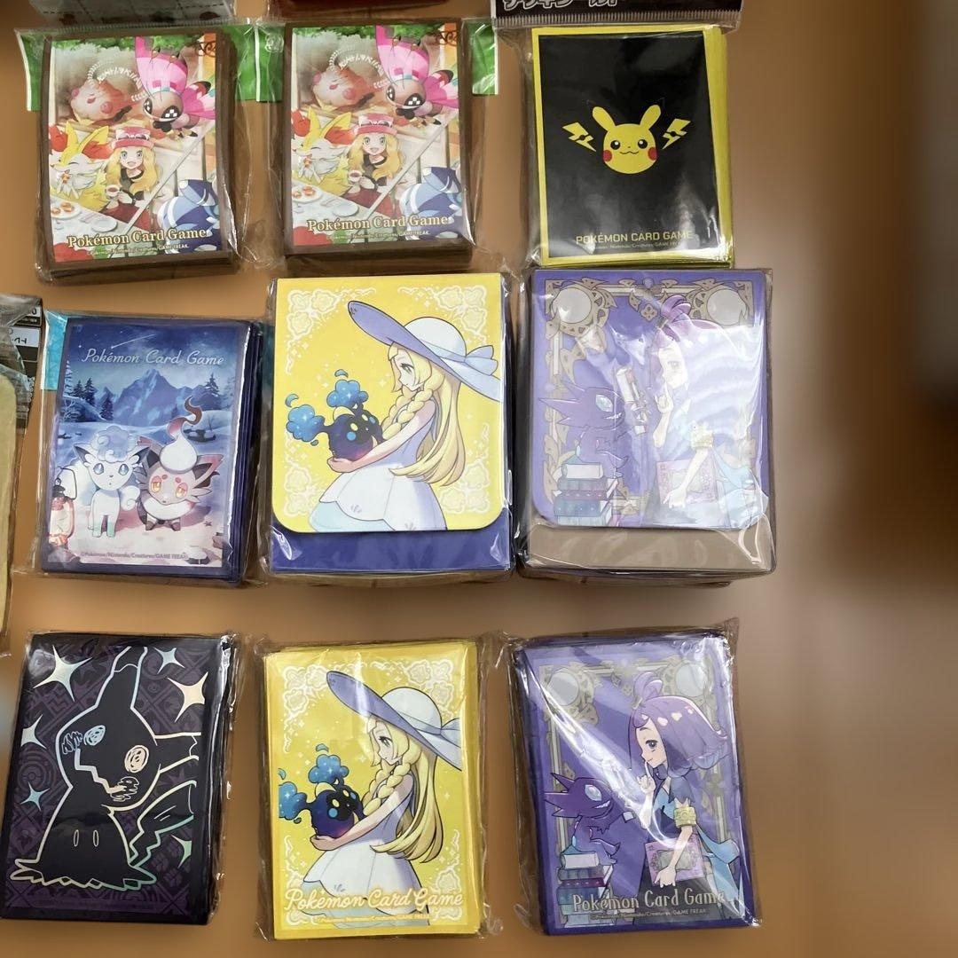 【ポケカサプライ】スリーブ・プレイマット・デッキケースセット全18点セット