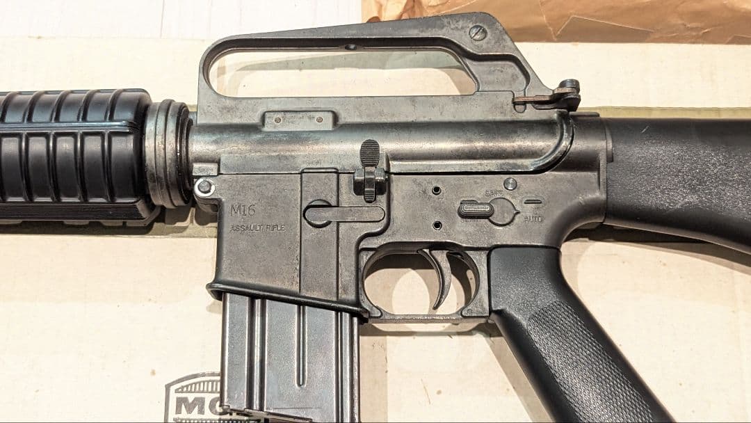 M16E1-ASSAULT MODEL RIFLE MGC SMG M16 モデルガン ASSAULT RIFFLE