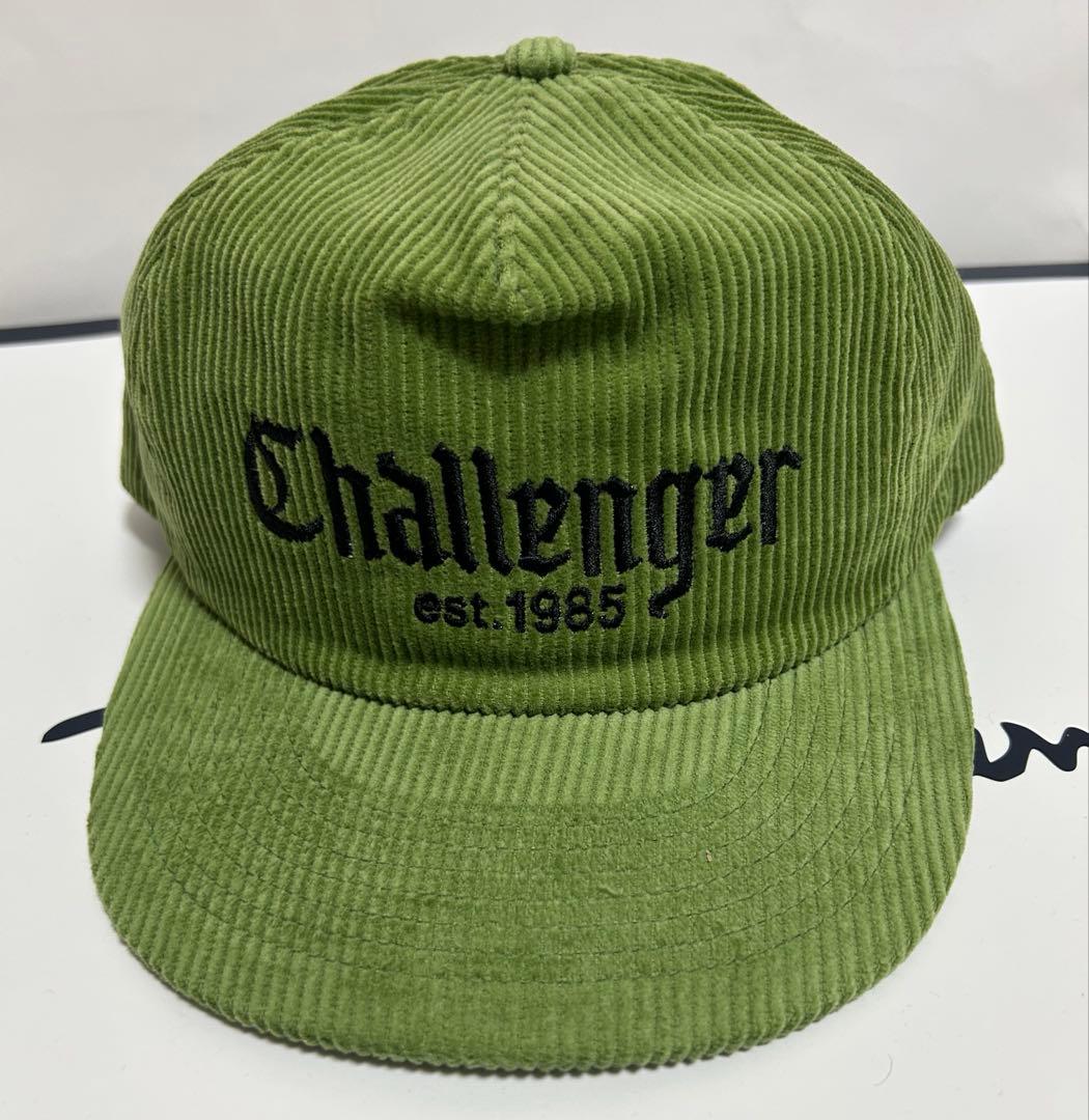 CHALLENGER CORDUROY CAP（LT GREEN） 新品未使用品 - メルカリ