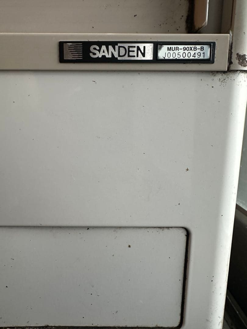 ⭐️KIRIN⭐️レトロ⭐️SANDEN⭐️冷蔵ショーケース　MUR-90XB-B