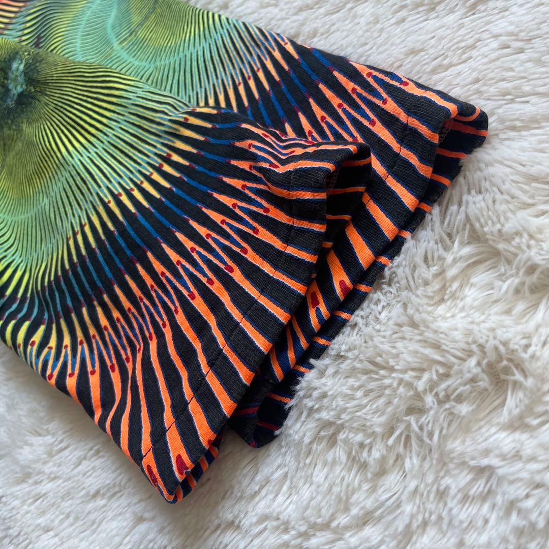 【美品】SPACE TRIBE サイケデリック　パーカー　マルチカラー