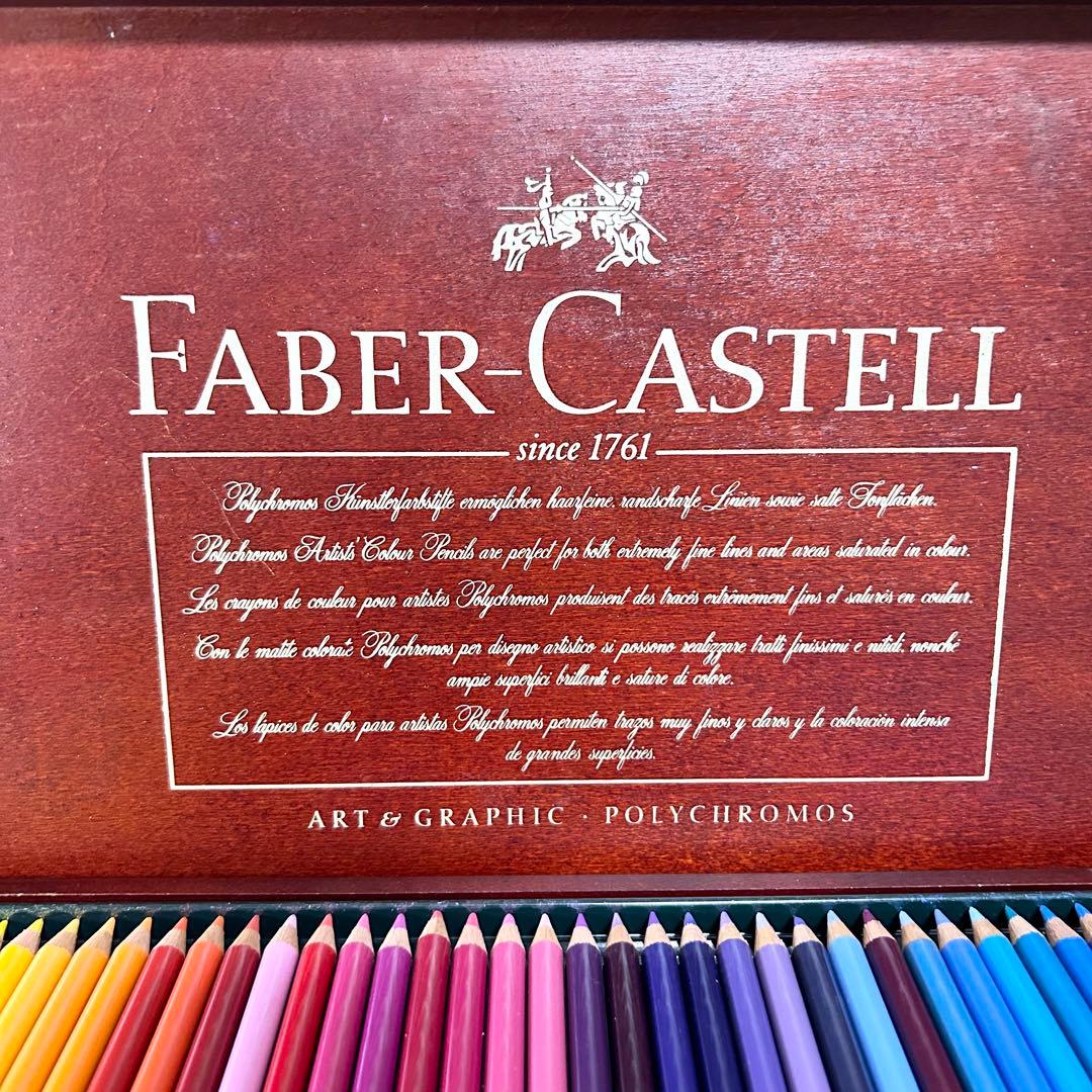 ファーバーカステル ポリクロモス 色鉛筆100色セット 木箱セット 最終