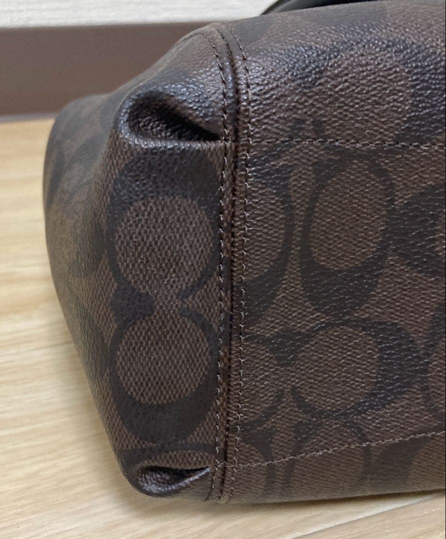 COACH コーチ シグネチャー ミニ ブルック キャリーオール ハンドバッグ