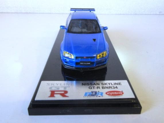 特価 BBR 1/43 日産 スカイライン GT-R(R34) ベイサイドブルー