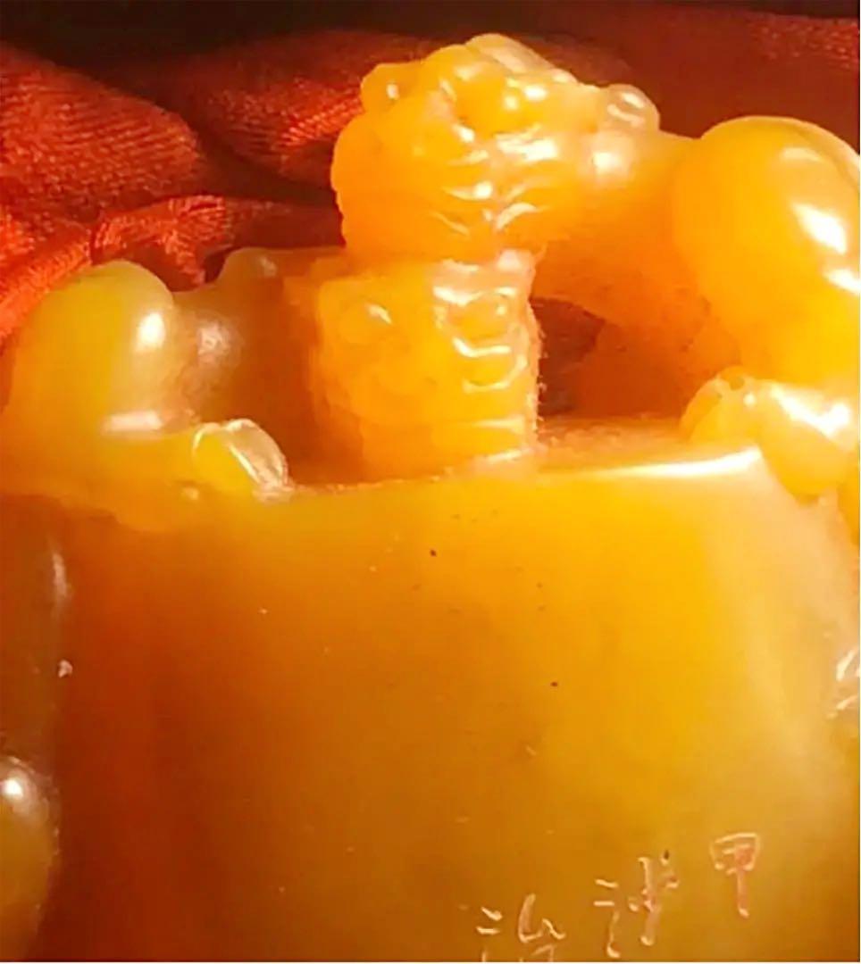 田黄♢沙孟海 刻印 】中国近現代 篆刻家 書家 寿山石 中国