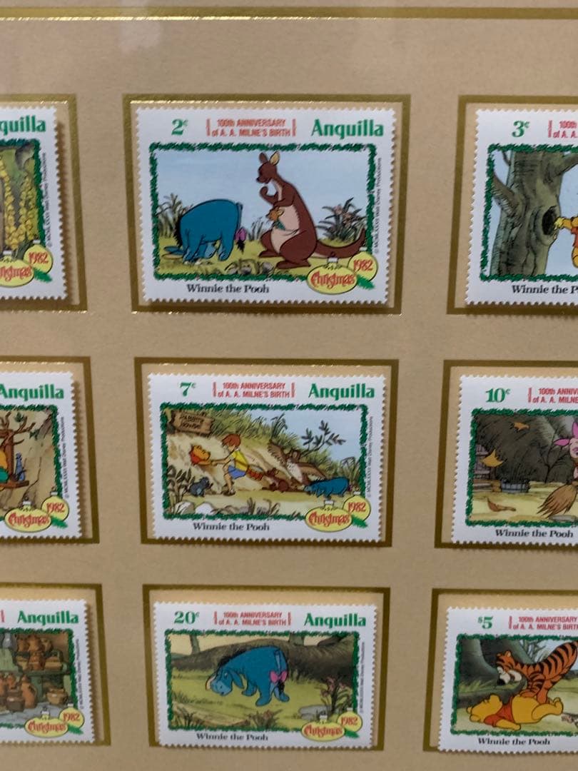 限定品 レア★くまのプーさん★150枚限定 100周年 スタンプアートギャラリー