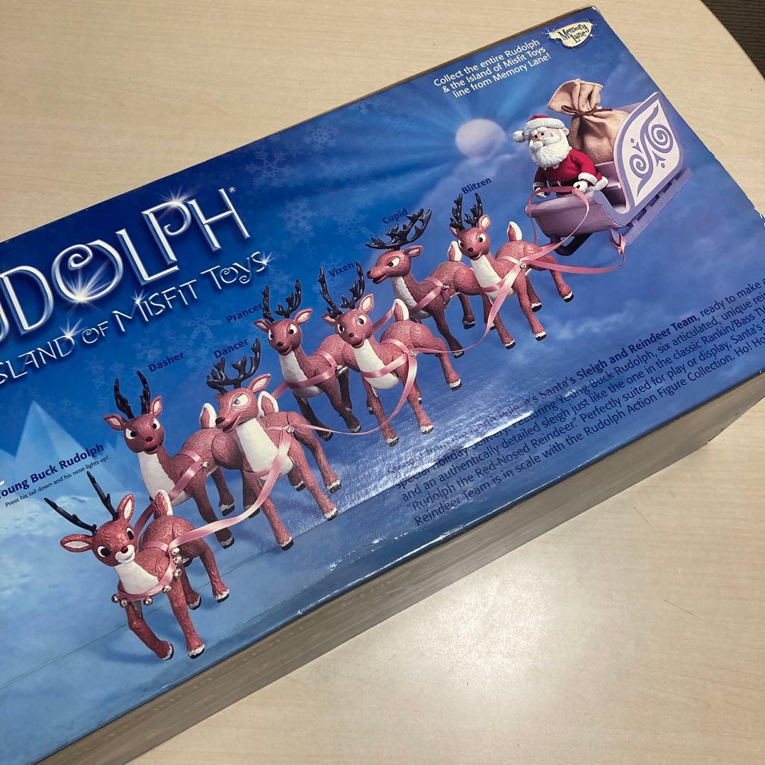 トナカイ サンタ フィギュア メモリーレーン インテリア アメトイ レア