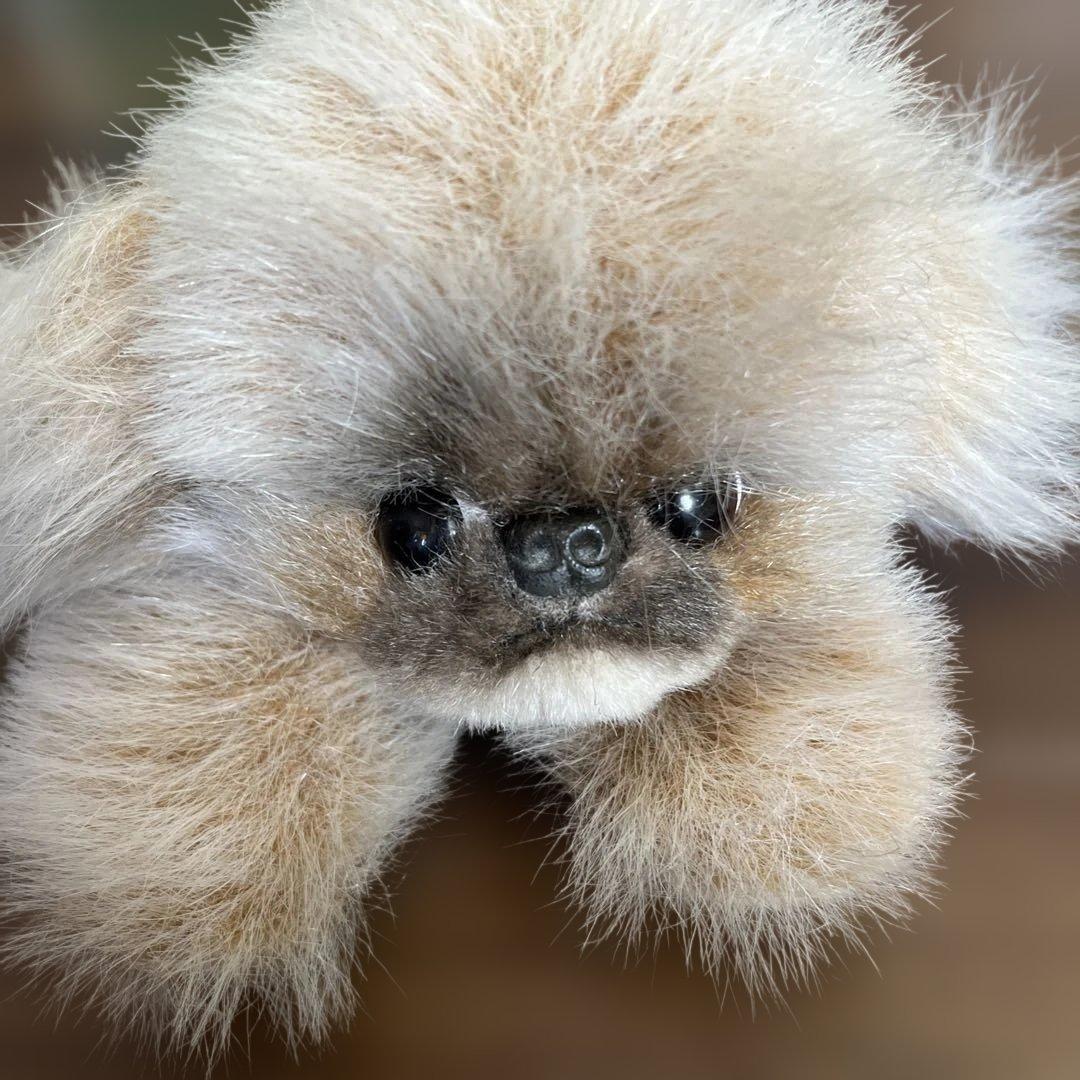 リーベ 犬 日本製 ぬいぐるみ ペキニーズ