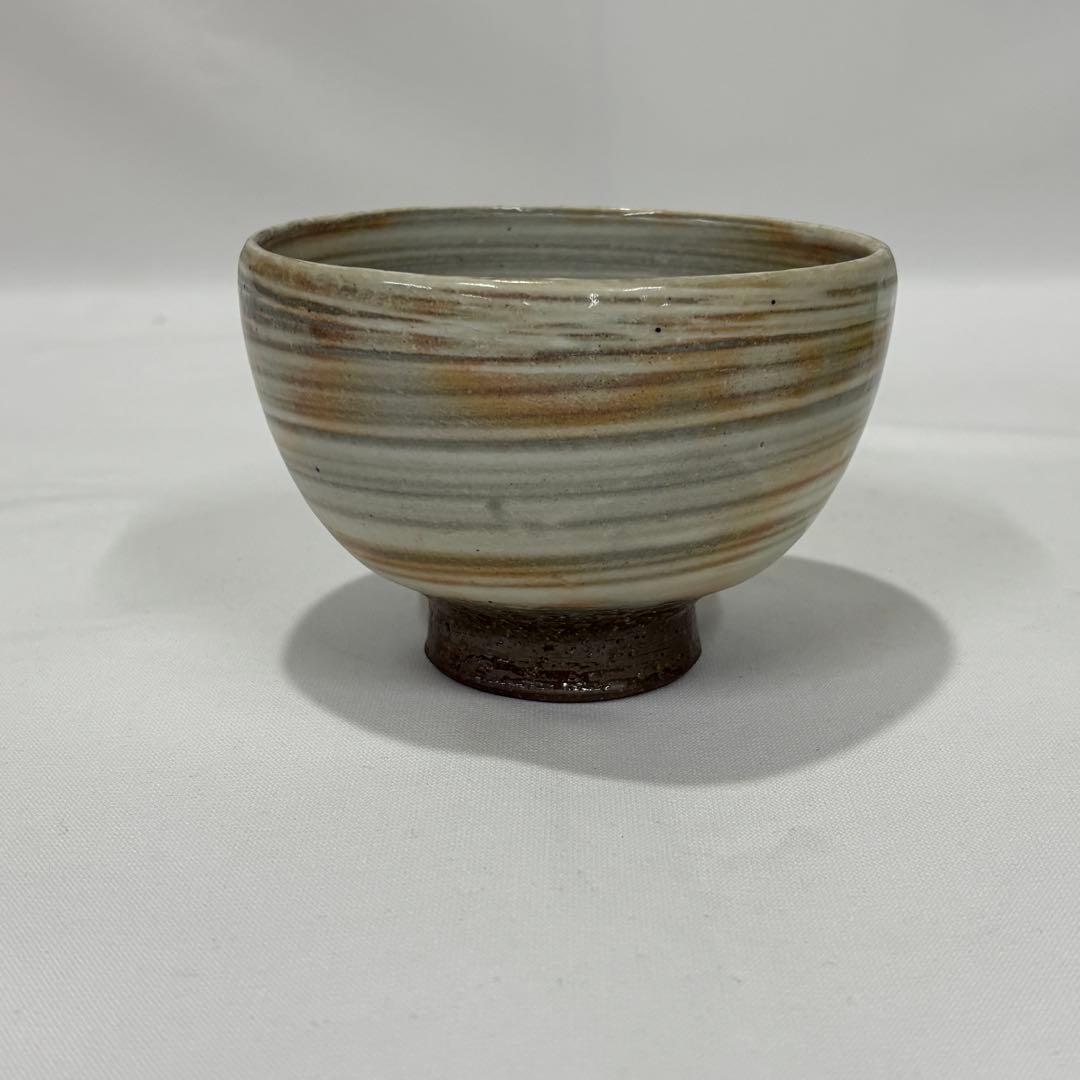 茶道具一式 抹茶碗 茶筅 茶杓 柄杓 共箱付 久保良斎作 片桐家