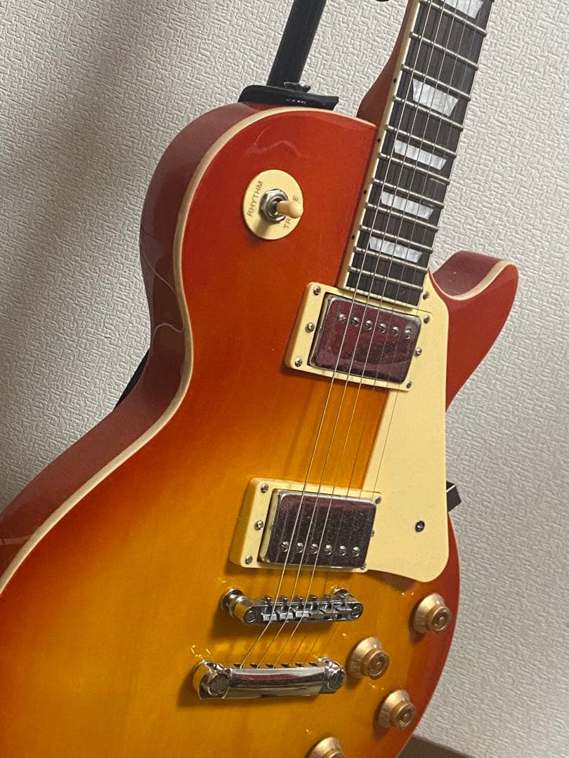 Playtech レスポールスタイル エレキギター サンバースト Playtech レスポールスタイル エレキギター サンバースト