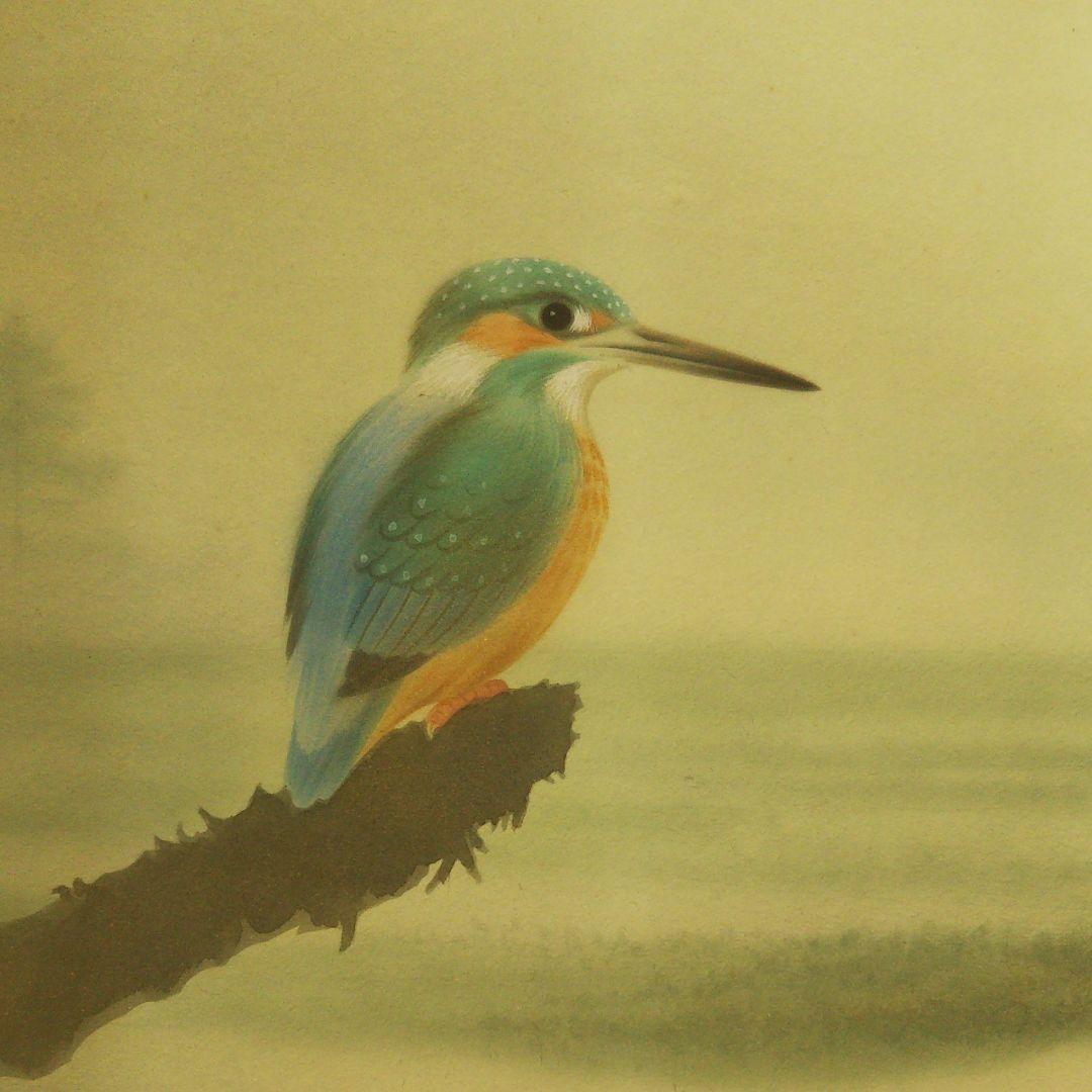 限定品掛軸 『川蝉 』尺八寸横