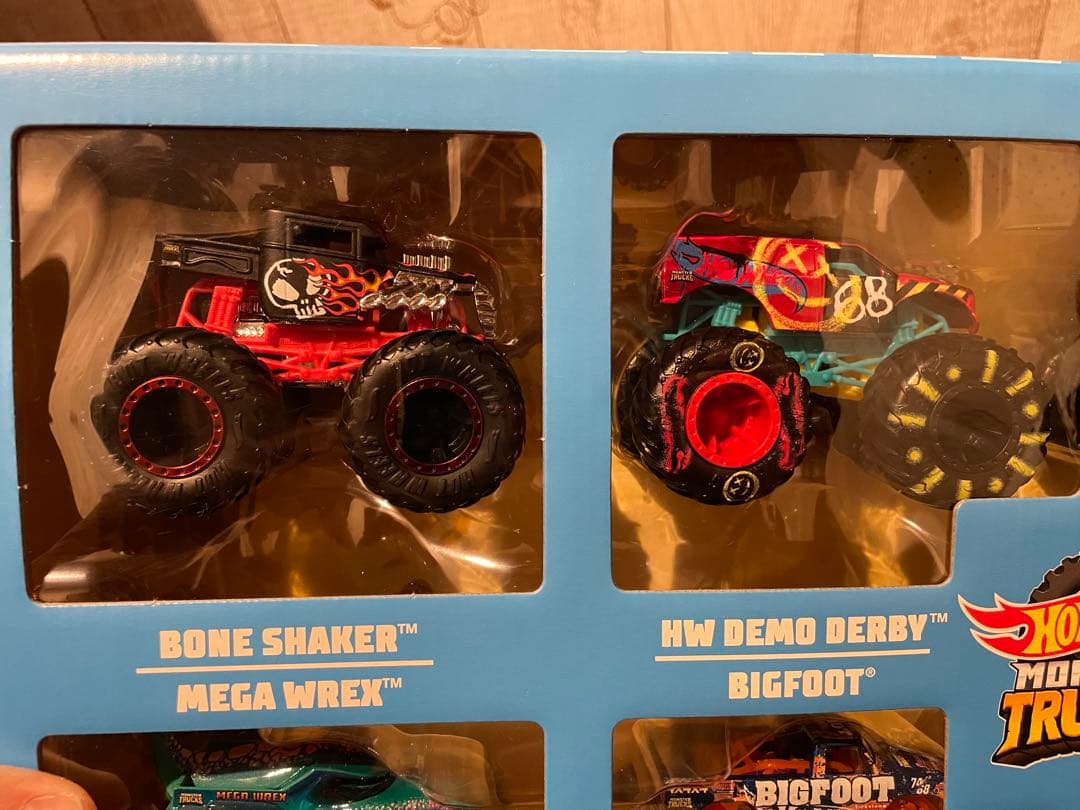 新品未開封　ホットウィール　モンスタートラックセット