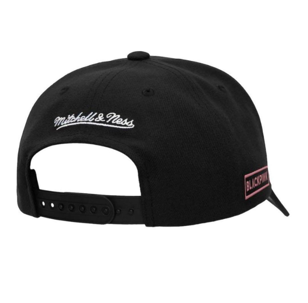 BLACKPINK × Mitchell & Ness × ドジャース キャップ