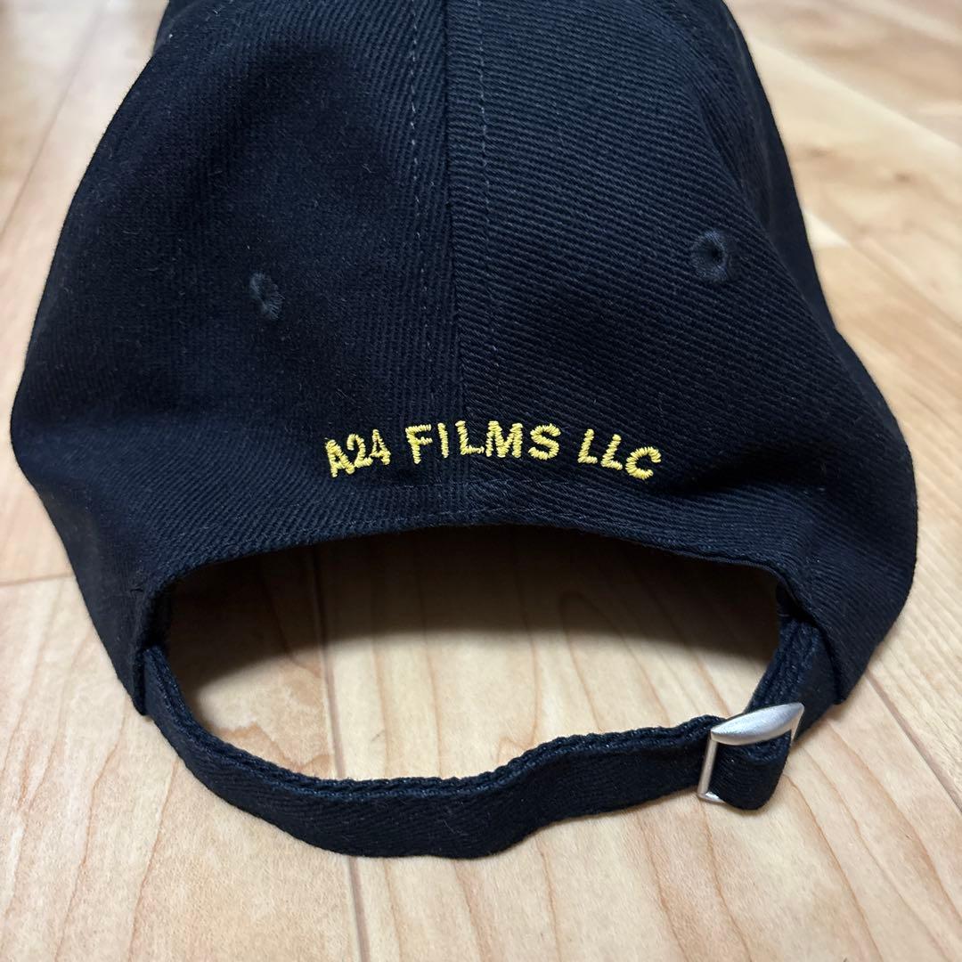 ブラック キャップ A24 新品・未使用 海外限定 A24 Illuminati hat