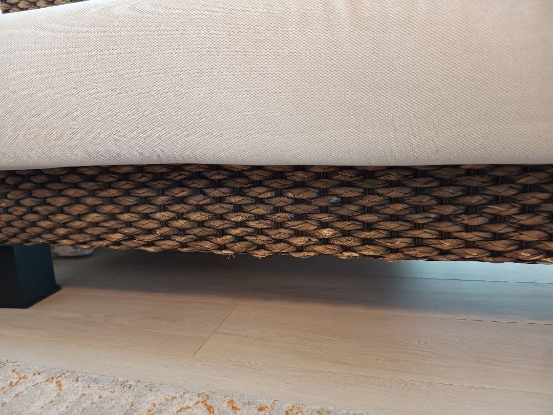 【最終値下げ】 aflat シン・ソファ 2P 1550（ヒヤシンス）