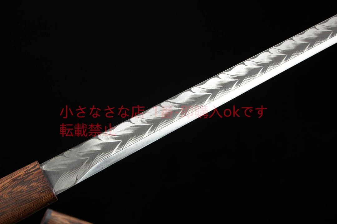 赤陽諸刃唐剣-高性能ステンレス鋼 武具 刀装具 日本刀 唐剣 模造刀·模擬刀