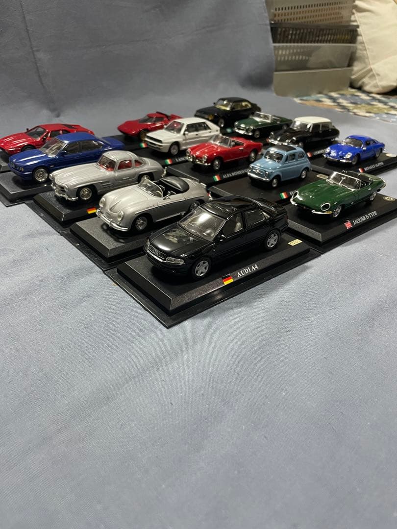 デルプラド カーコレクション 1/43スケール14台セット