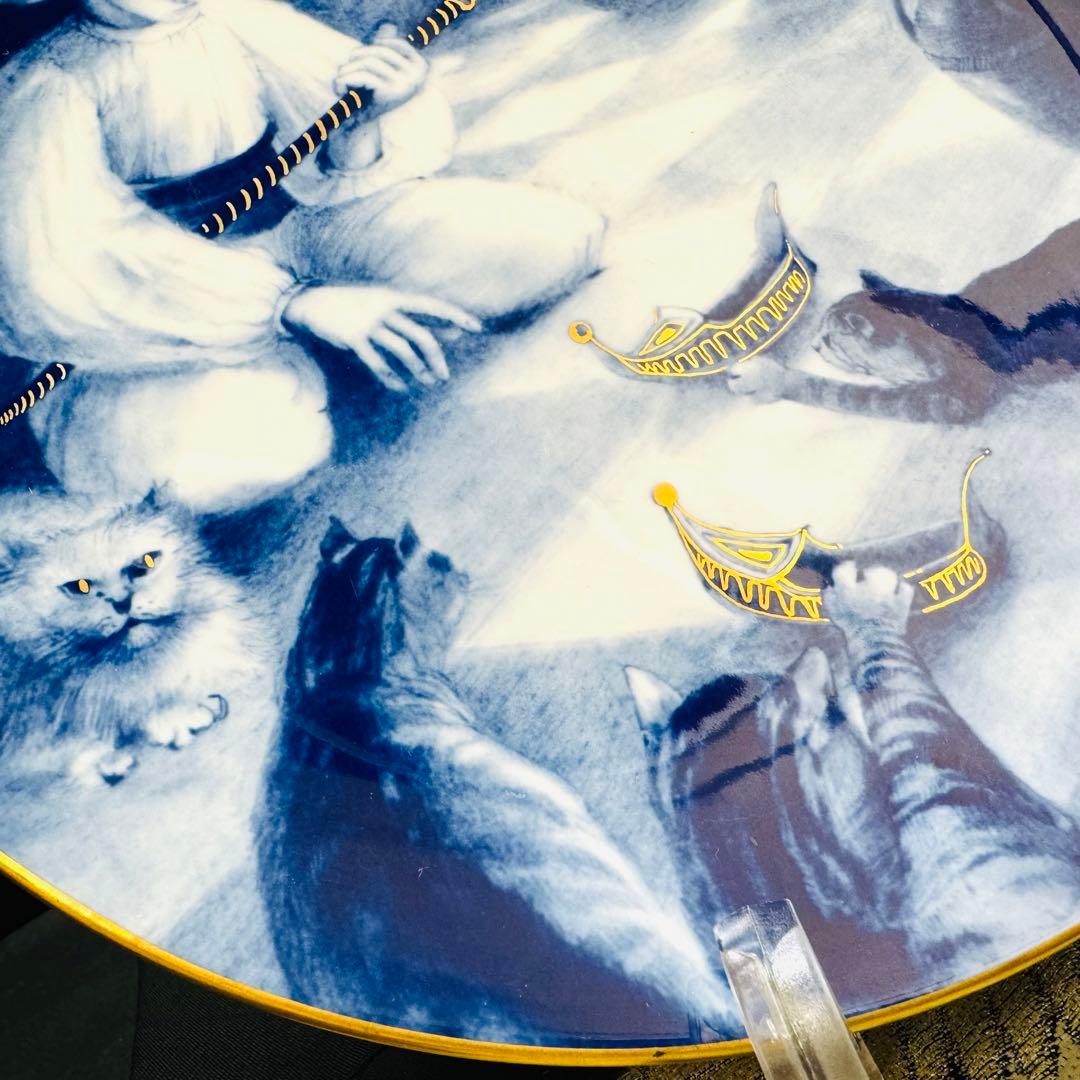 マイセン　絵皿　イヤー プレート　1986 小さなモック　飾皿　1枚