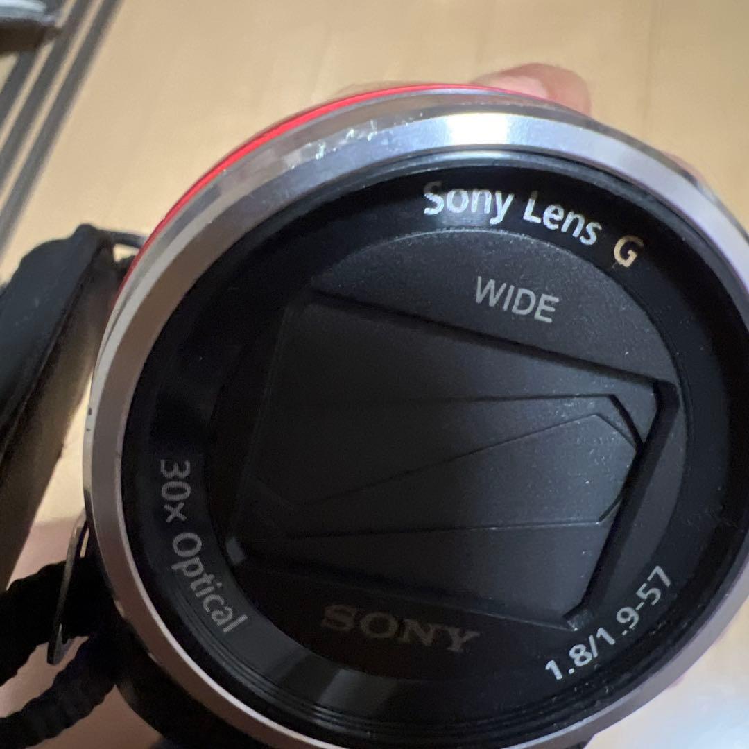 SONY HDR-CX680 レッドビデオカメラ 本体