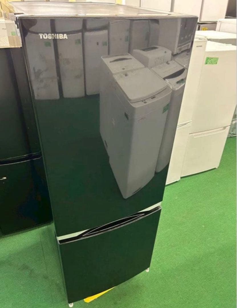 2018年式 153L 東芝 冷蔵庫 GR-M15BS（K） - メルカリ