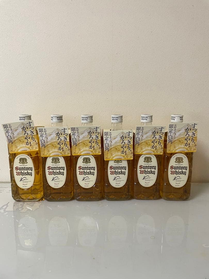 サントリーウイスキー 白角 700ml 6本セット 未開封