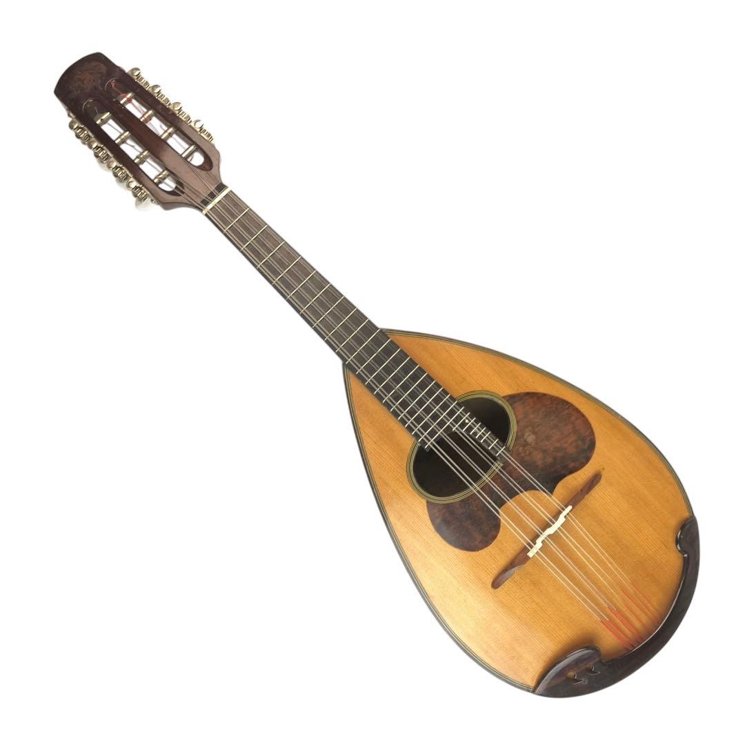 スズキ マンドリン M-30 8弦 鈴木バイオリン製 珍しい縦型ハードケース付き