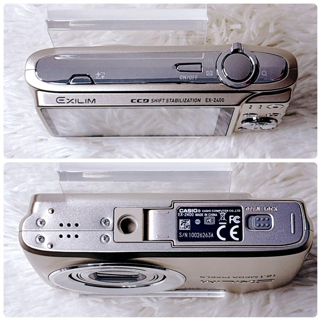 ✨美品✨CASIO EXILIM EX-Z400 ゴールド 動作品 箱付き - メルカリ