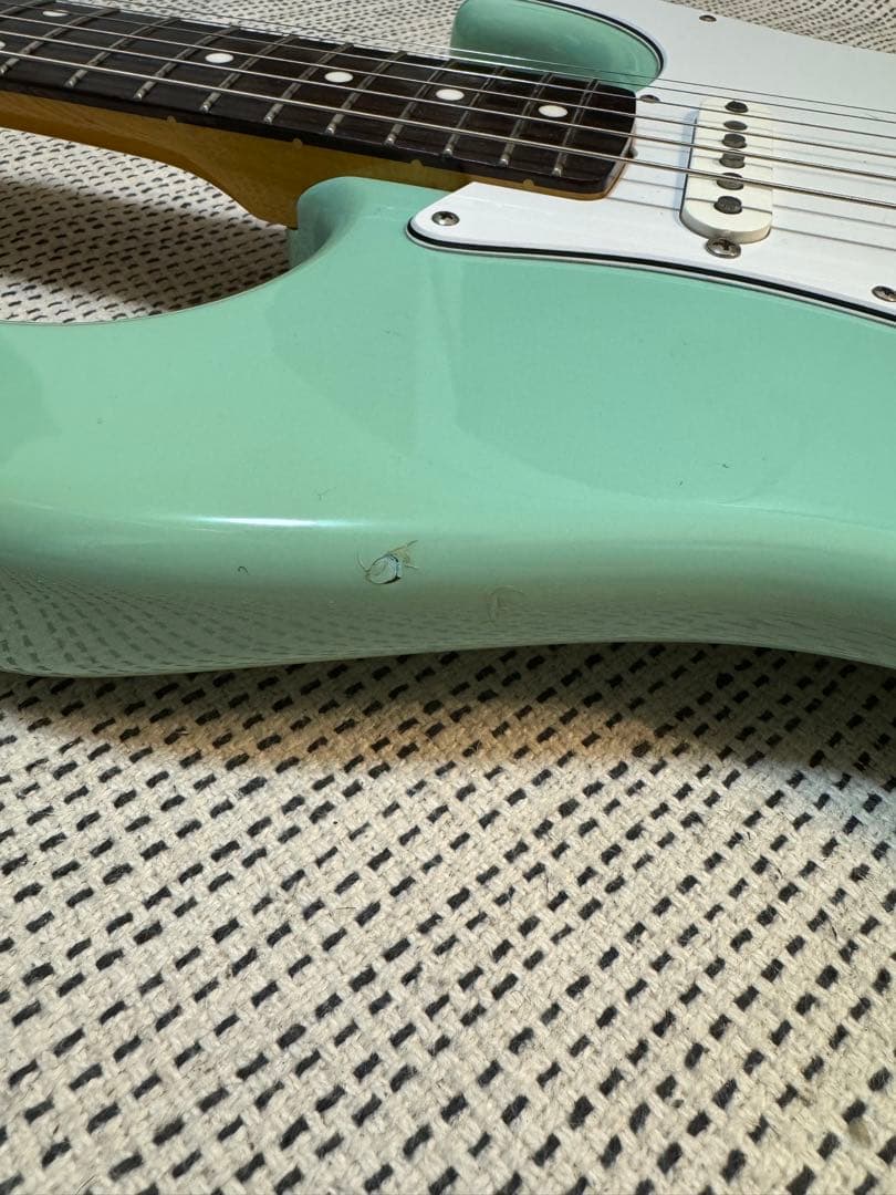 ギター Fender JAPAN STRATOCASTER Surf Green