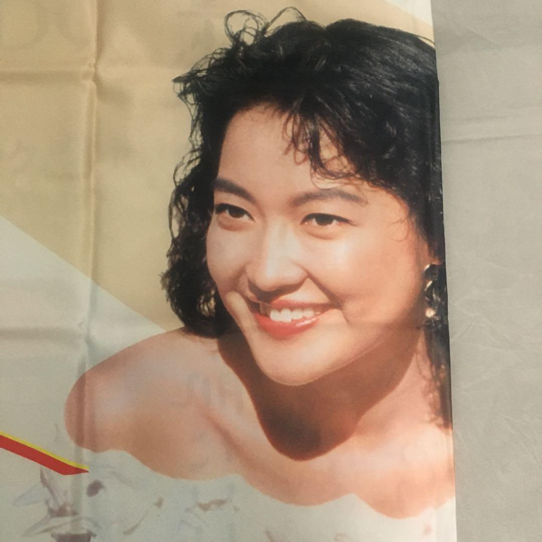 羽田美智子 資生堂 プルミエ 当時物 激レア 非売品 横断幕 店頭用