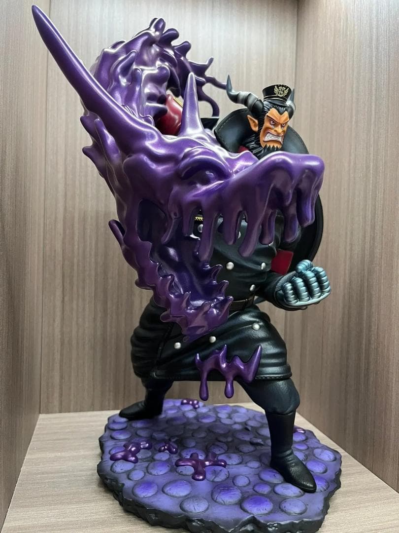 ワンピース 刑務官 マゼラン フィギュア ガレージキット 塗装済み完成