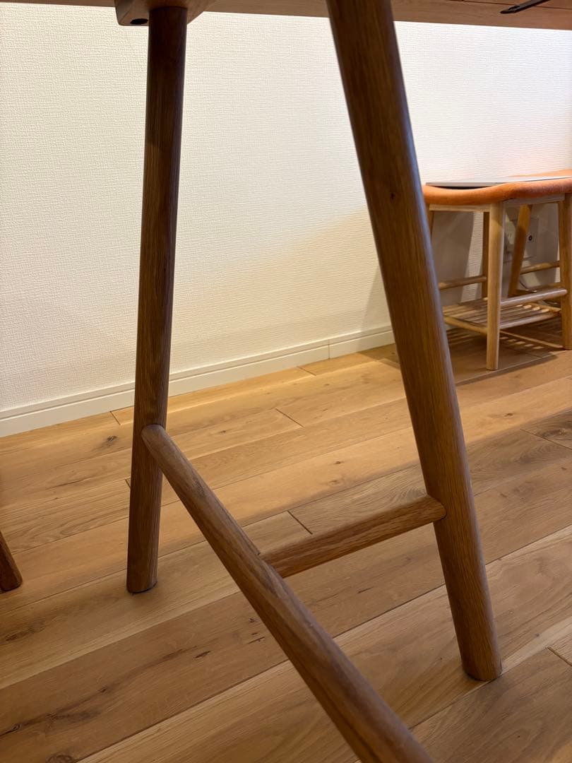 ダイニングテーブル AMOCC 小林幹也 ホワイトオーク 幅150cm 北欧家具