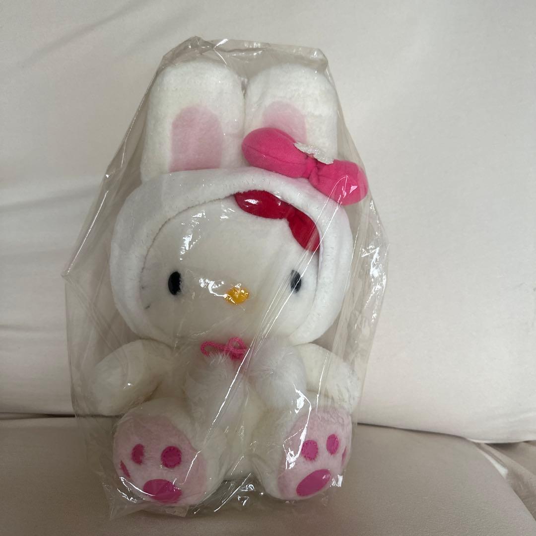 ハローキティ ご当地キティ 北海道限定 雪うさぎ ぬいぐるみ レア